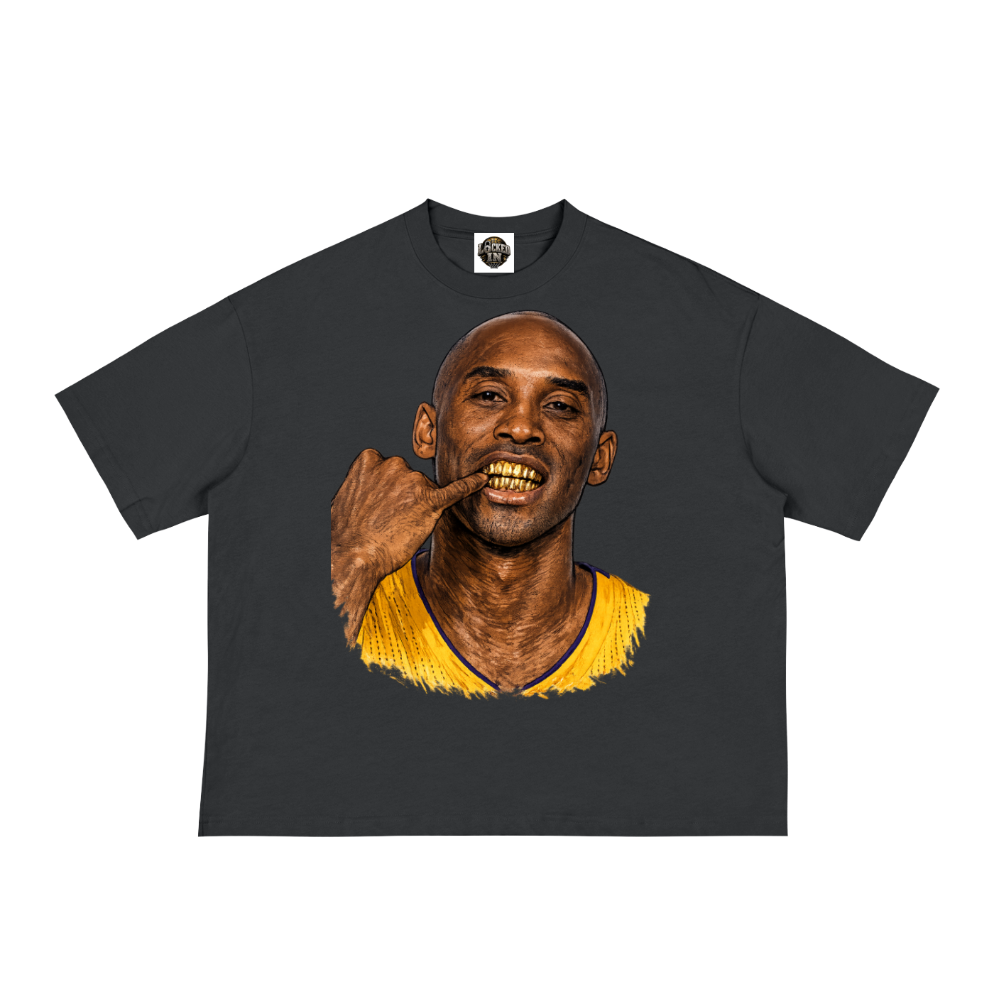 Mamba Gold Teeth Loose Boxy Tee