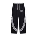 G.H.L. Curved Stripe Straight Sweatpants