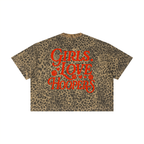 G.H.L. Leopard Print Boxy T-Shirt