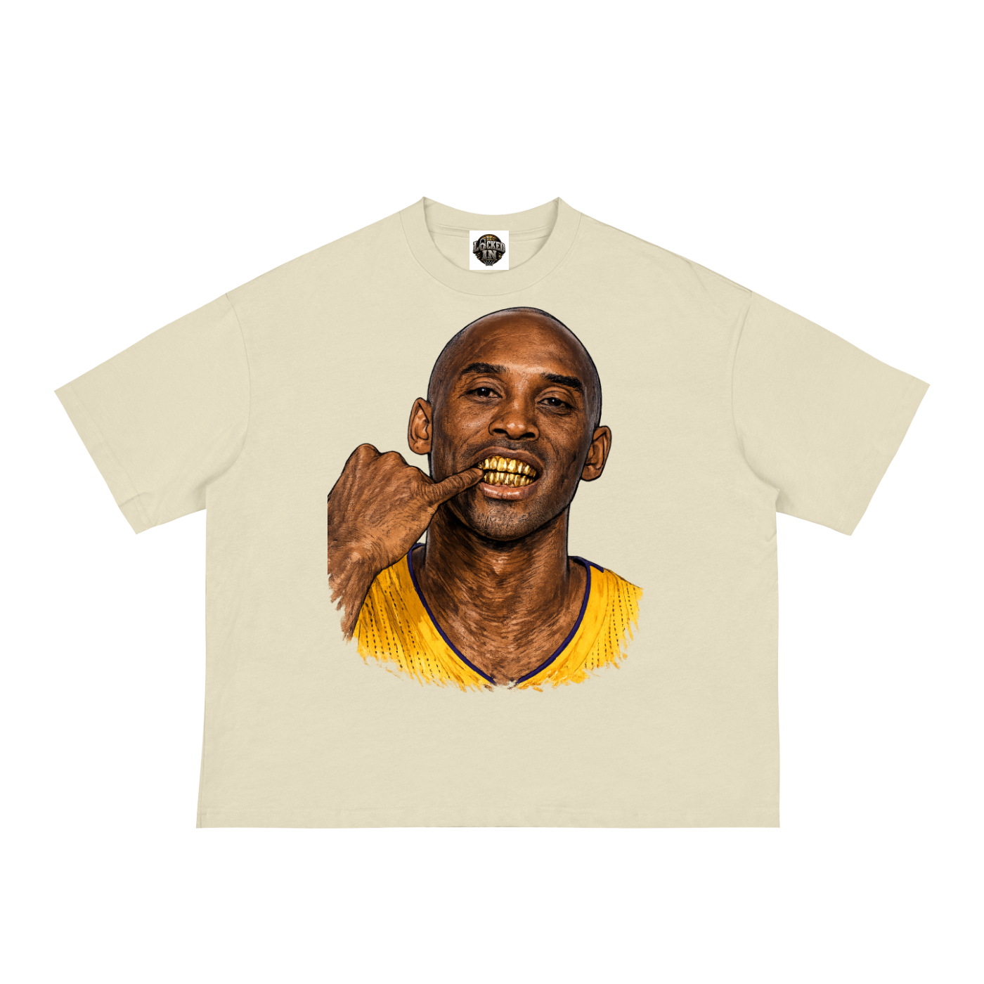 Mamba Gold Teeth Loose Boxy Tee
