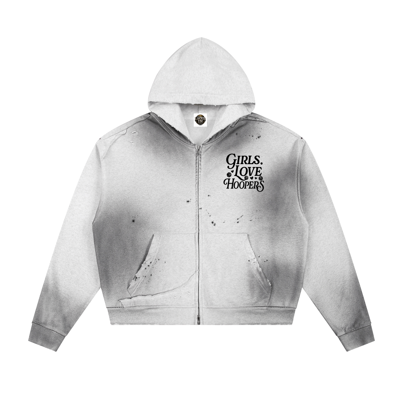 G.H.L. Fleece Zip Hoodie