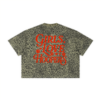 G.H.L. Leopard Print Boxy T-Shirt