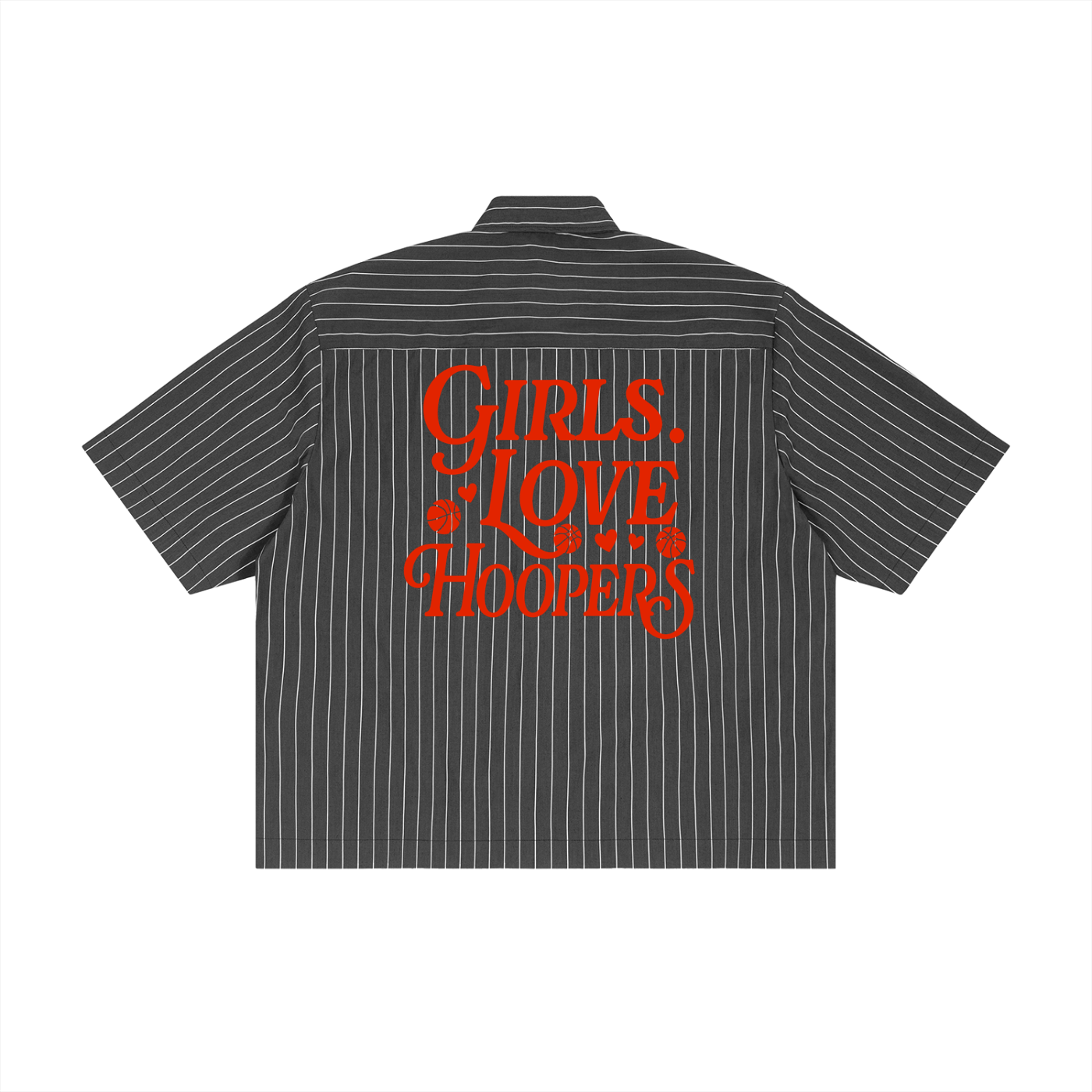 G.H.L. Striped Boxy Button-Up Shirt