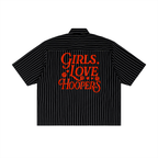 G.H.L. Striped Boxy Button-Up Shirt